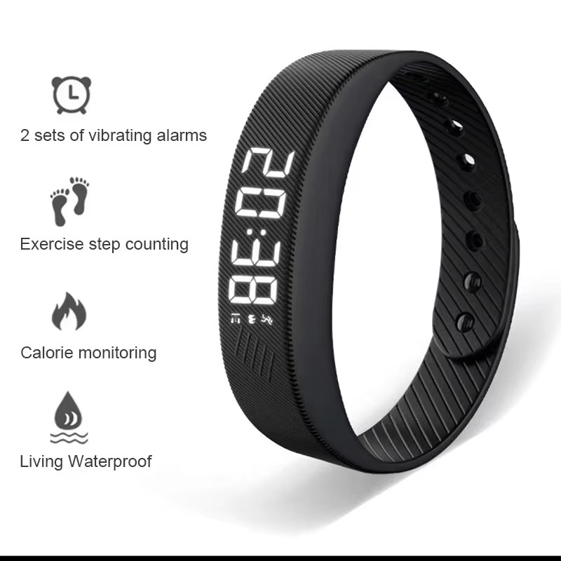 Smartwatch Touch - Gelang Pintar LED Digital Tahan Air