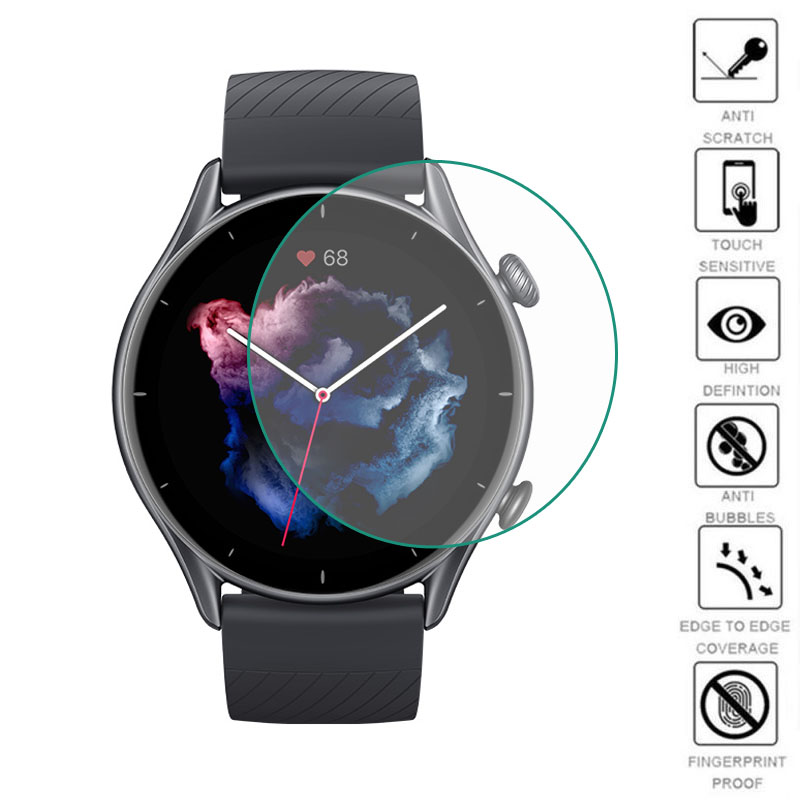 Amazfit Smartwatch Accessories - 5 Buah TPU Lembut Pelindung Film