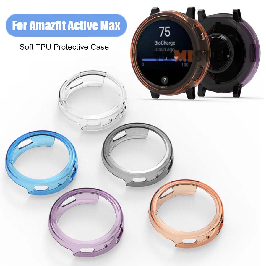 Amazfit Smartwatch Accessories - Penutup Casing TPU Lembut untuk Amazfit