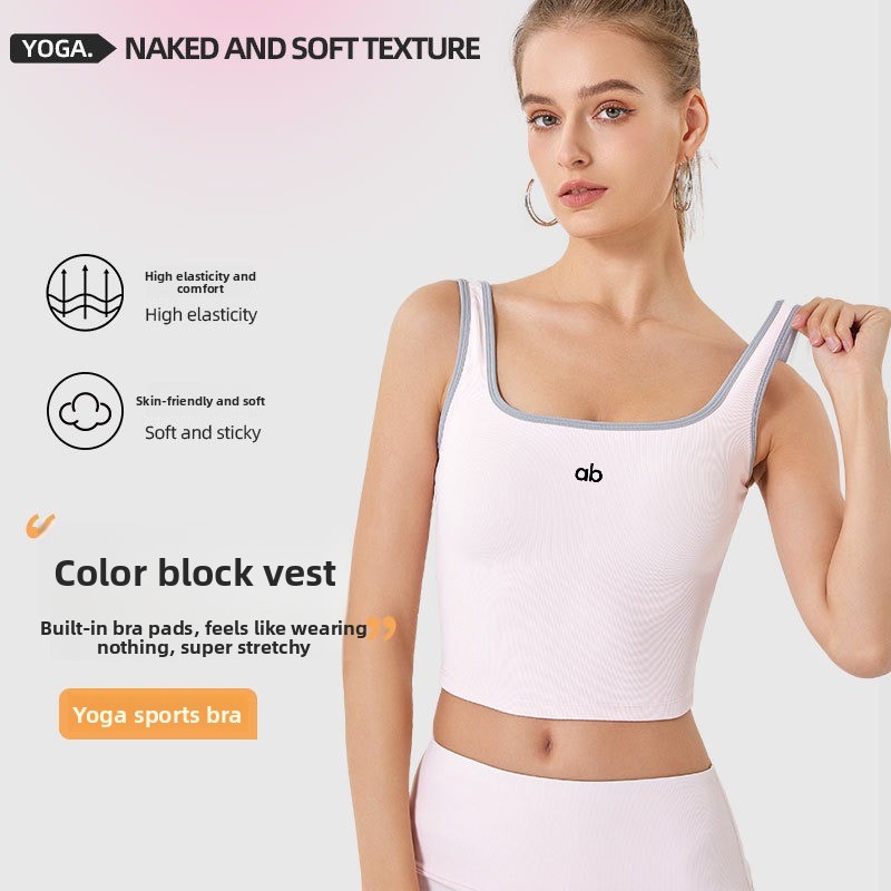 Rugged Sport Strap - Tank Top Yoga Wanita Musim Panas