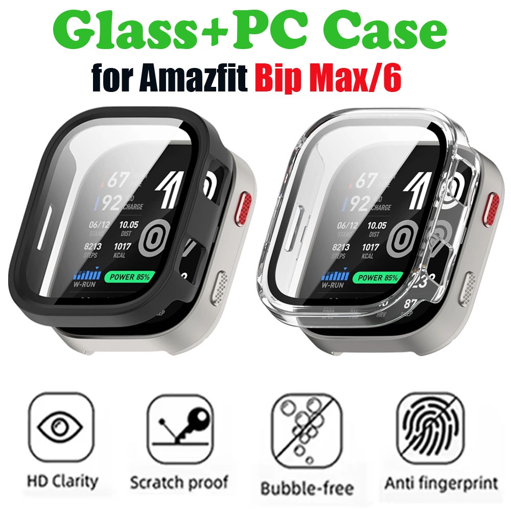 Amazfit Smartwatch Accessories - Kaca + Casing untuk Amazfit Bip