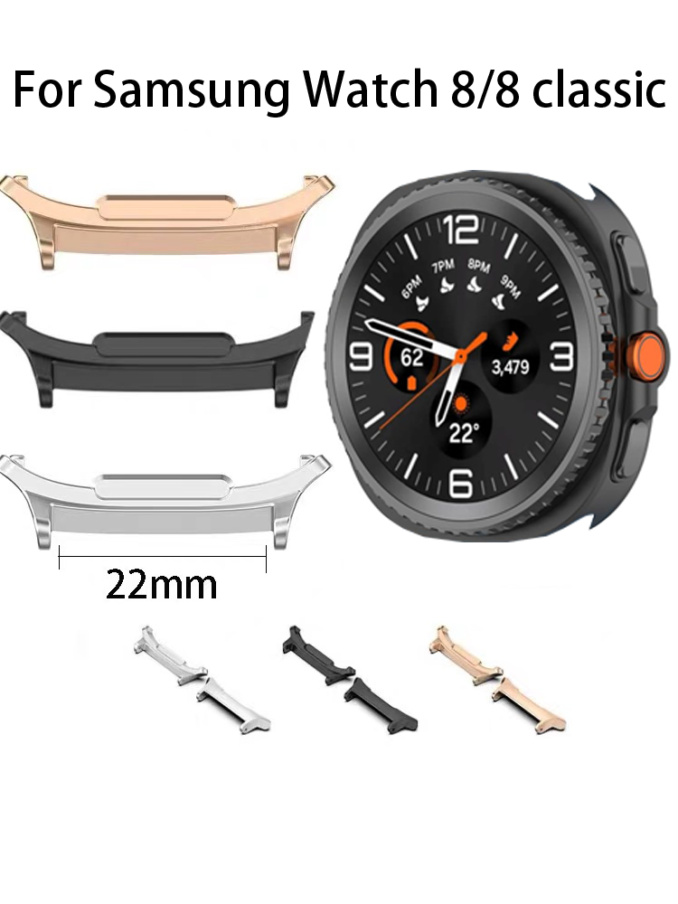 Smartwatch Straps & Accessories - Konektor Gelang Jam 22Mm untuk Jam