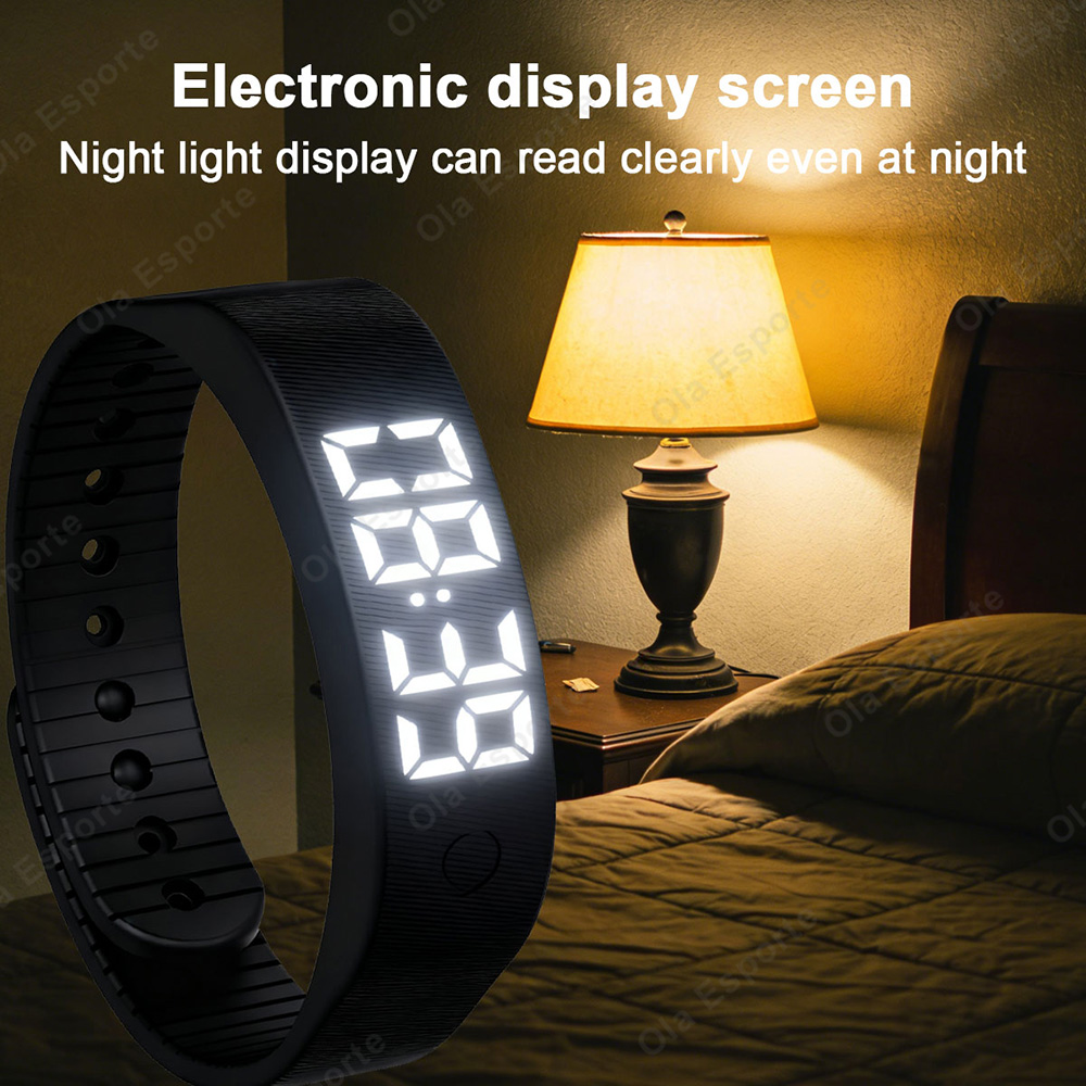 Gelang Pintar LED Digital Taha - Smartwatch Touch ulasan dan harga