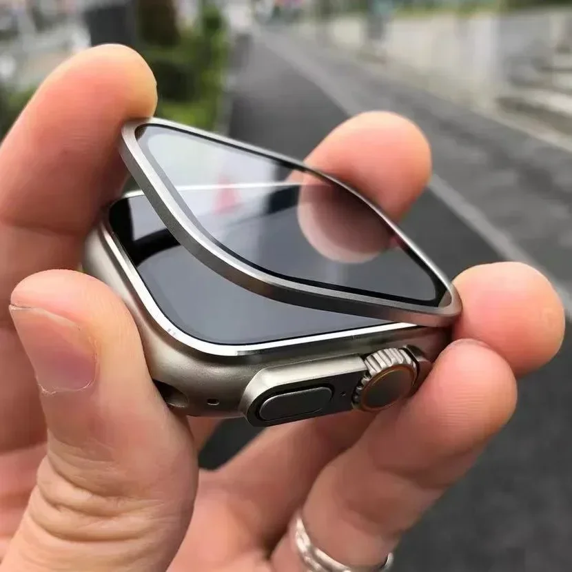 Kaca Tempered untuk Apple Watc - Smartwatch Straps & Accessories ulasan dan harga