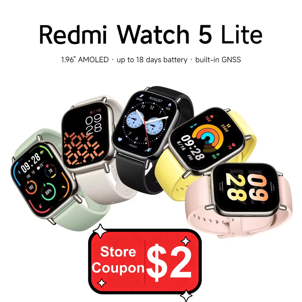 Xiaomi Redmi Watch 5 Lite Vers - Smartwatch X18 ulasan dan harga