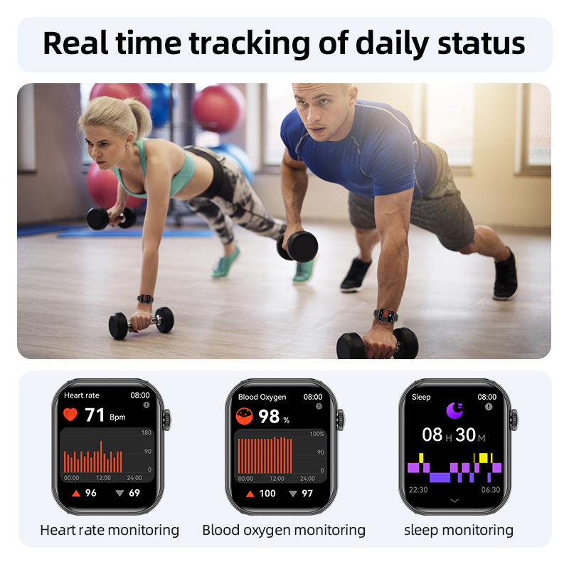 LIGE Jam Tangan Pintar Layar S - Smartwatch Touch ulasan dan harga