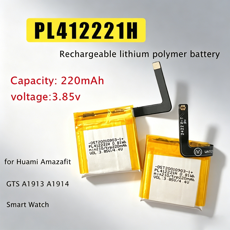 Baterai Isi Ulang PL412221H 22 - Smartwatch A1914 ulasan dan harga
