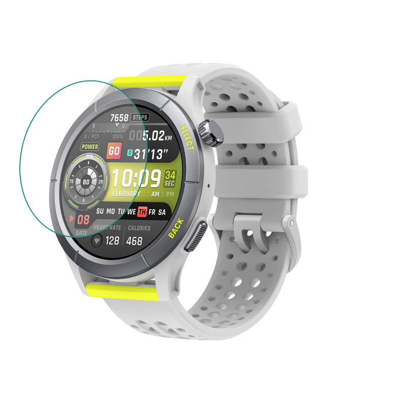 Kaca keras jam tangan pintar H - Amazfit Smartwatch Accessories ulasan dan harga