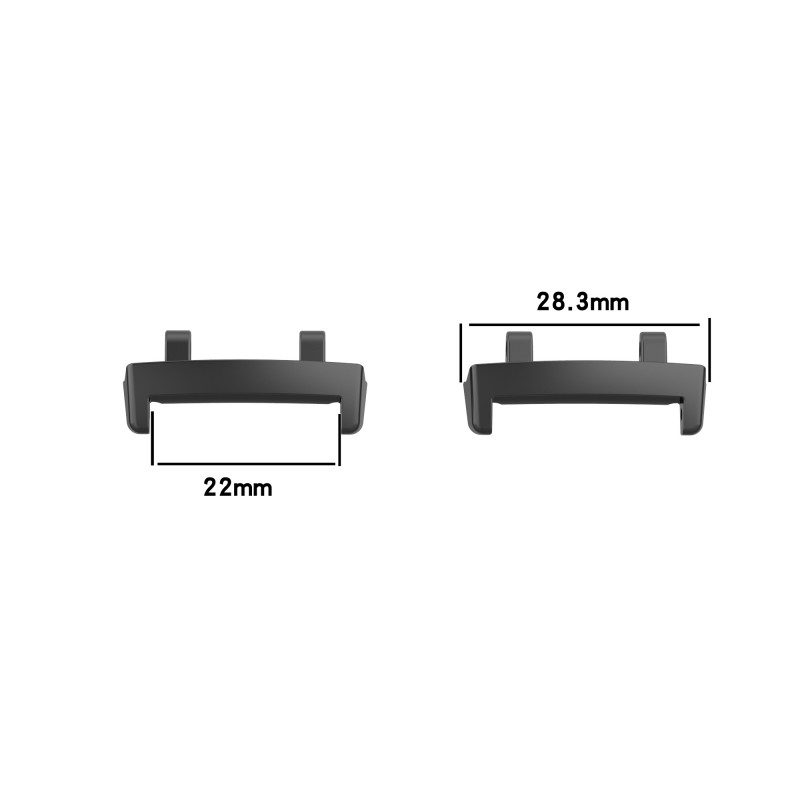 1 pasang konektor logam untuk  - Amazfit Smartwatch Accessories ulasan dan harga