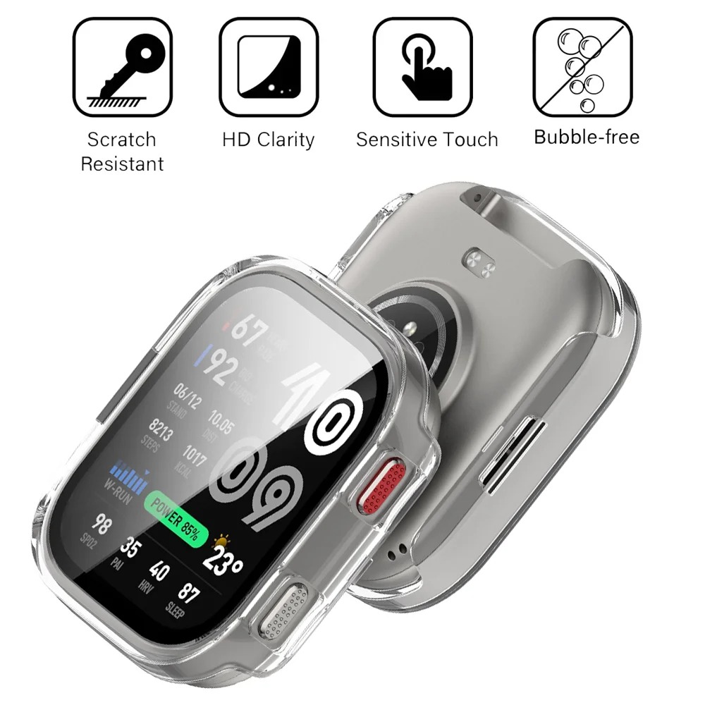 Kaca + Casing untuk Amazfit Bi - Amazfit Smartwatch Accessories ulasan dan harga