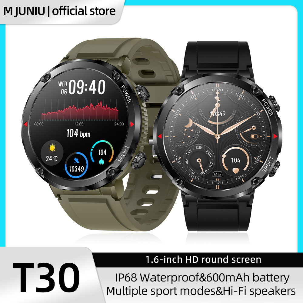 Jam tangan pintar 1.6 inci 400 - Smartwatch M Active ulasan dan harga